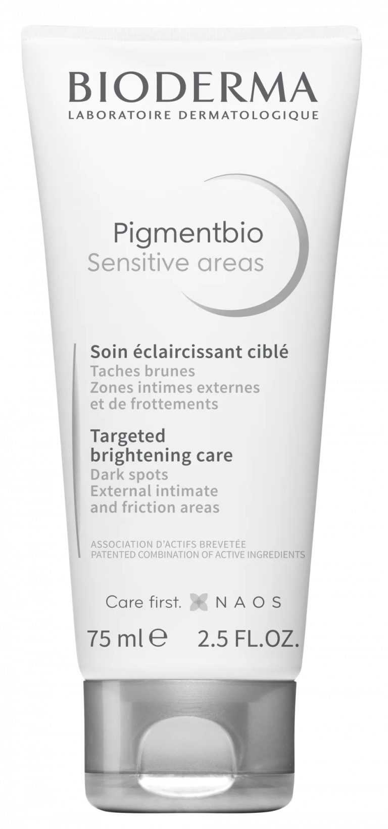 BIODERMA PIGMENTBIO SENSITIVE AREAS  75ml<span class="format-sus"><b>Format :</b>Tube 75ml</span>