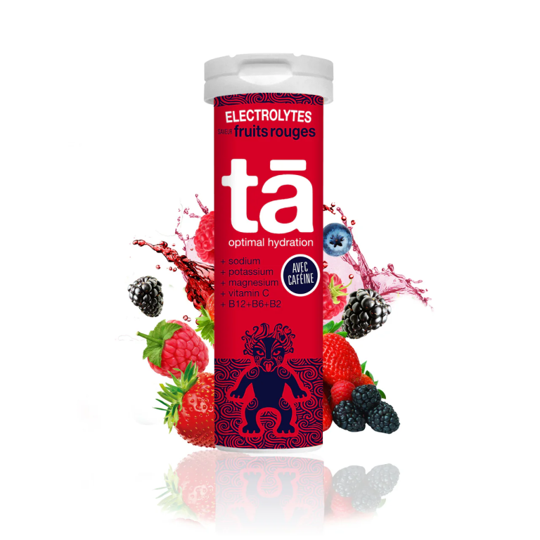 TA ENERGY ELECTROLYTES FRUITS ROUGES X12<span class="format-sus"><b>Format :</b>12 PASTILLES</span>