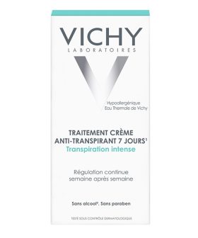 VICHY DÉODORANT TRAITEMENT ANTI-TRANSPIRANT 7JRS - CRÈME 30 ML<span class="format-sus"><b>Format :</b>30 ml</span>