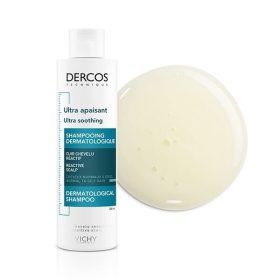 DERCOS ULTRA APAISANT - CHEVEUX NORMAUX À GRAS 200 ML<span class="format-sus"><b>Format :</b>200 ml</span>