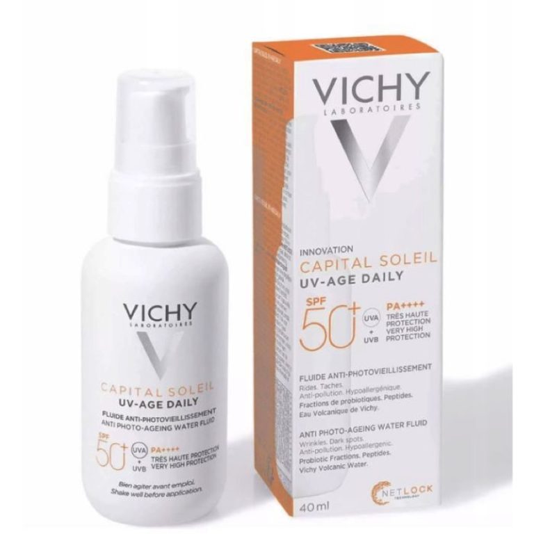 CAPITAL SOLEIL UV AGE DAILY SPF 50+ 40ML<span class="format-sus"><b>Format :</b>40 ml</span>