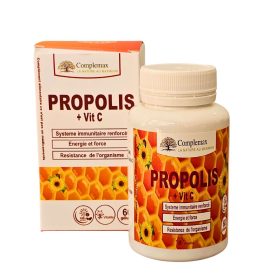 COMPLEMAX PROPOLIS PLUS VITAMINE C<span class="format-sus"><b>Format :</b>60 gélules</span>