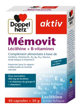 DOPPELHERZ MÉMOVIT<span class="format-sus"><b>Format :</b>30 capsules</span>