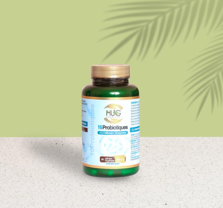 HUG YOUR LIFE 16 PROBIOTIQUES<span class="format-sus"><b>Format :</b>30 gélules</span>