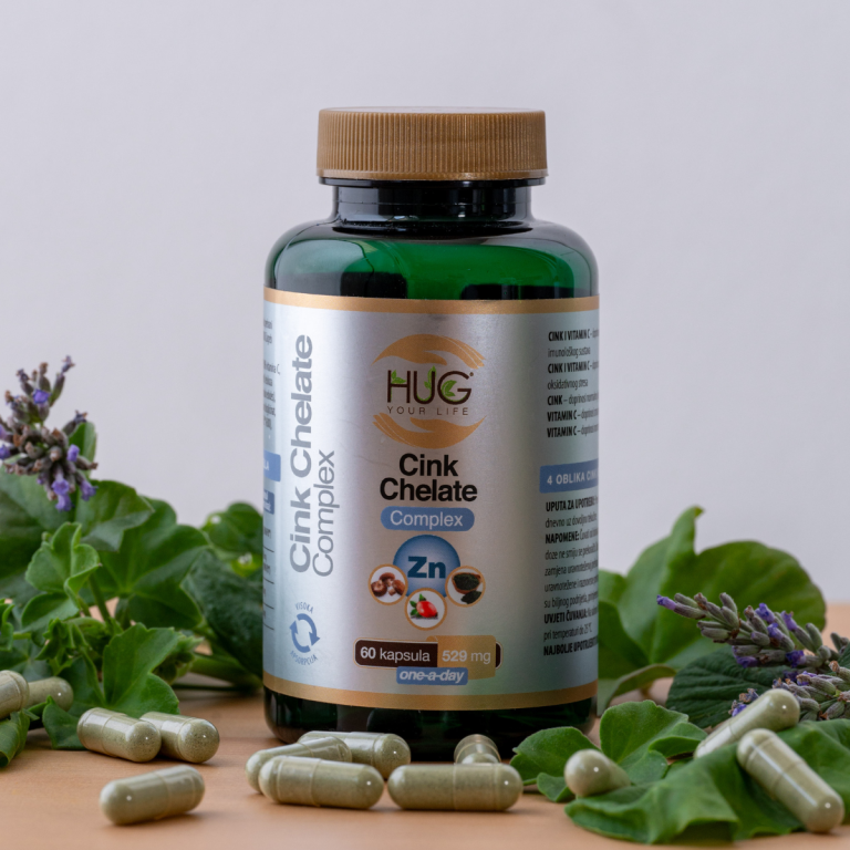 HUG YOUR LIFE ZINC COMPLEXE<span class="format-sus"><b>Format :</b>60 gélules</span>