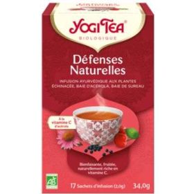 YOGI TEA  INFUSION DEFENSES NATURELLES 17S<span class="format-sus"><b>Format :</b>17 S</span>