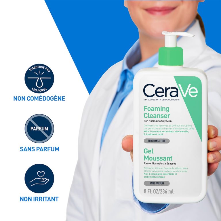 CERAVE GEL MOUSSANT NETTOYANT 236 ML | LABELPARA.MA