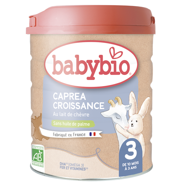 BABYBIO LAIT CAPREA 3 CROISSANCE dès 10 MOIS