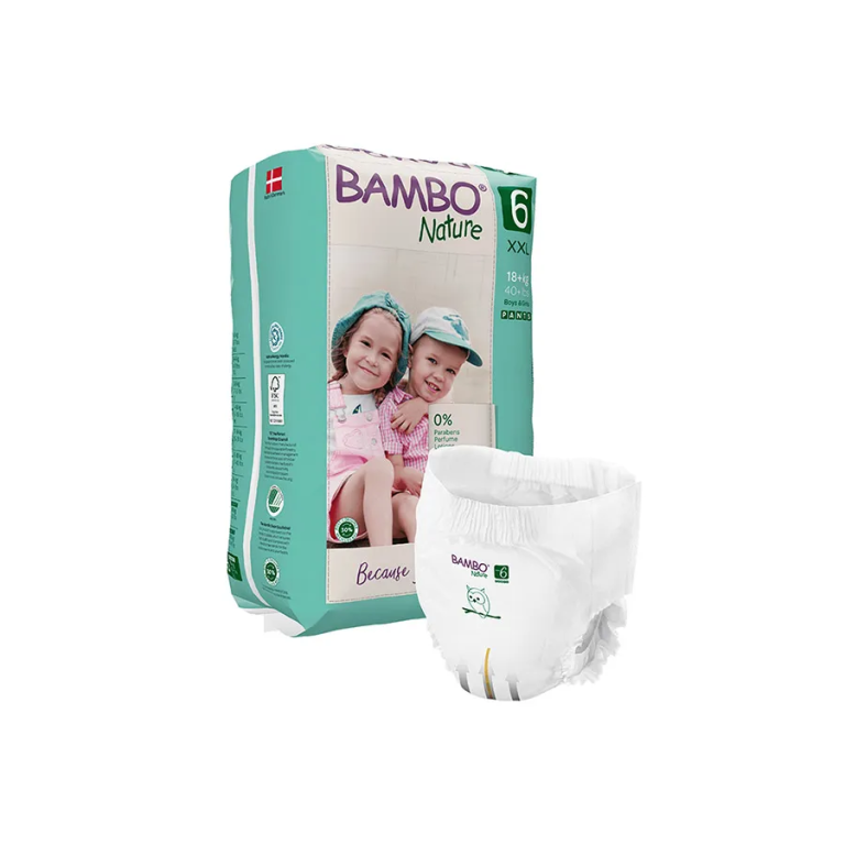 Bambo Nature Culottes d’Apprentissage N°6 XXL 18+kg – 18u<span class="format-sus"><b>Format :</b>18U</span>