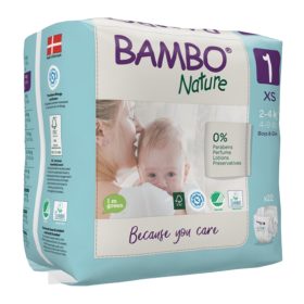 Bambo Nature Couches N°1 XS 2-4Kg – 22u<span class="format-sus"><b>Format :</b>22 U</span>