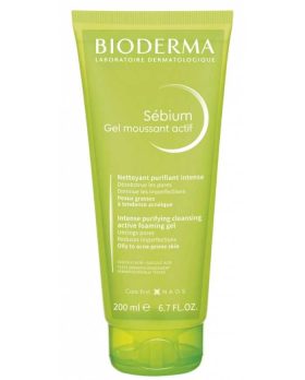 BIODERMA SEBIUM GEL MOUSSANT ACTIF 200 ml<span class="format-sus"><b>Format :</b>200ml</span>