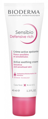 BIODERMA Sensibio Defensive Riche Crème 40ml<span class="format-sus"><b>Format :</b>40ml</span>