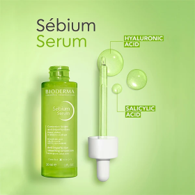 Bioderma Sebium Serum 30ml<span class="format-sus"><b>Format :</b>30ml</span>