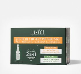 LUXEOL CHUTE DE CHEVEUX PROGRESSIVE 2 EN 1<span class="format-sus"><b>Format :</b>14 fioles</span>