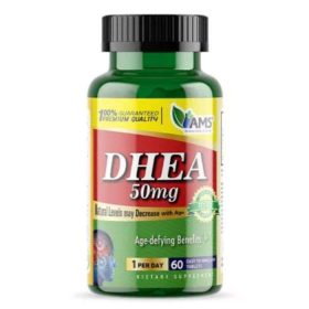 AMS DHEA 50 MG 60 CAPSULES<span class="format-sus"><b>Format :</b>60 capsules</span>