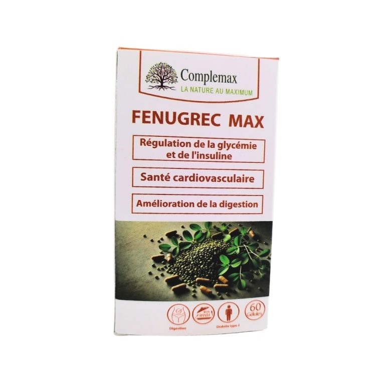 Complemax Fenugrec Max 60 Gelules<span class="format-sus"><b>Format :</b>60 gélules</span>