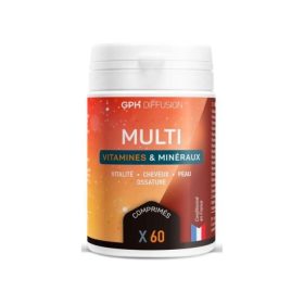 GPH MULTIVITIMANES ET MINERAUX<span class="format-sus"><b>Format :</b>60 comprimés</span>