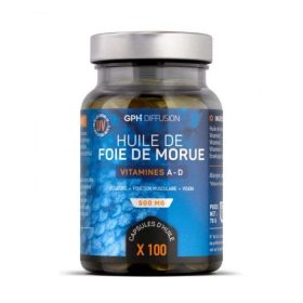 GPH HUILE DE FOIE MORUE<span class="format-sus"><b>Format :</b>100 capsules</span>