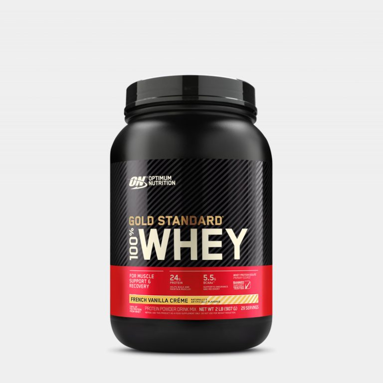 Optimum Nutrition 100% Whey Gold Standard French Vanilla<span class="format-sus"><b>Format :</b>900 gr</span>