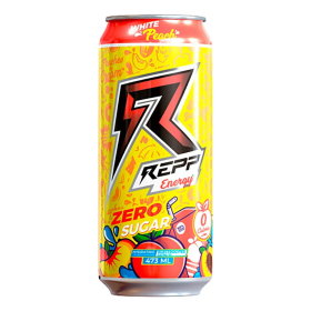 Raze Zero Sugar Energy White Peach 473mL<span class="format-sus"><b>Format :</b>473 ml</span>