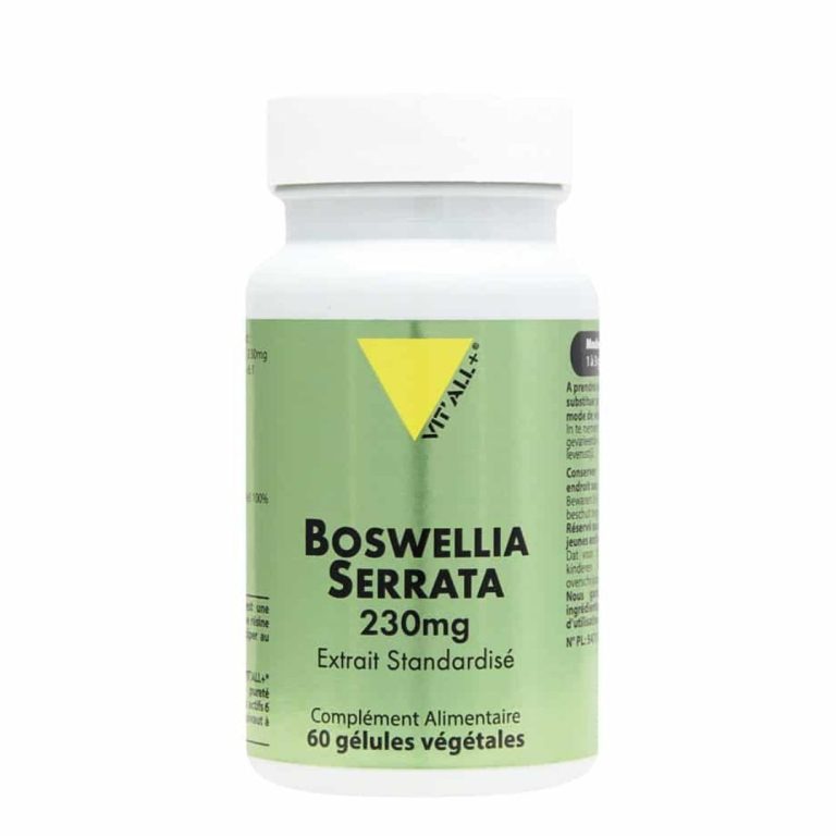 VITALL+ BOSWELLA SERRATA 230 mg<span class="format-sus"><b>Format :</b>60 gélules</span>