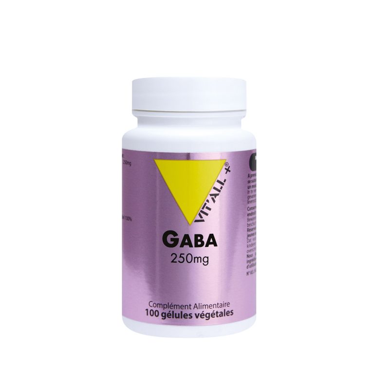 VITALL+ GABA 250 mg<span class="format-sus"><b>Format :</b>100 gélules</span>