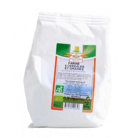 MOULIN DES MOINES  FARINE 5 CEREALES 500 G<span class="format-sus"><b>Format :</b>500 G</span>