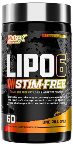 NUTREX LIPO6 STIM-FREE 60 CAPS<span class="format-sus"><b>Format :</b>60 CAPS</span>