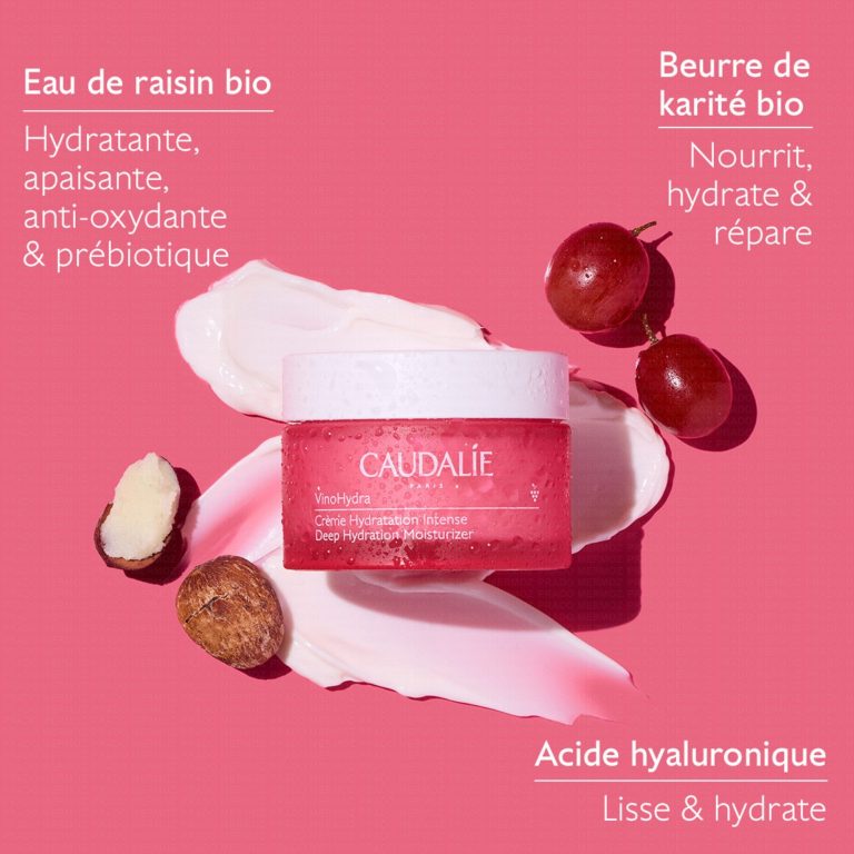 CAUDALIE VINOHYDRA CREME HYDRATATION INTENSE 50ML<span class="format-sus"><b>Format :</b>50 ml</span>