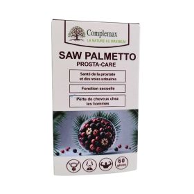 COMPLEMAX SAW PALMETTO PROSTA-CARE<span class="format-sus"><b>Format :</b>60 gélules</span>