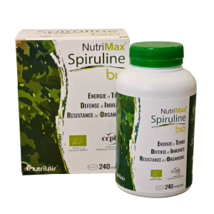 NUTRIMAX SPIRULINE BIO | 240 Comprimés | Labelpara.ma