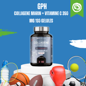 GPH COLLAGENE MARIN + VITAMINE C 350 MG 180 GELULES LABELPARA.MA