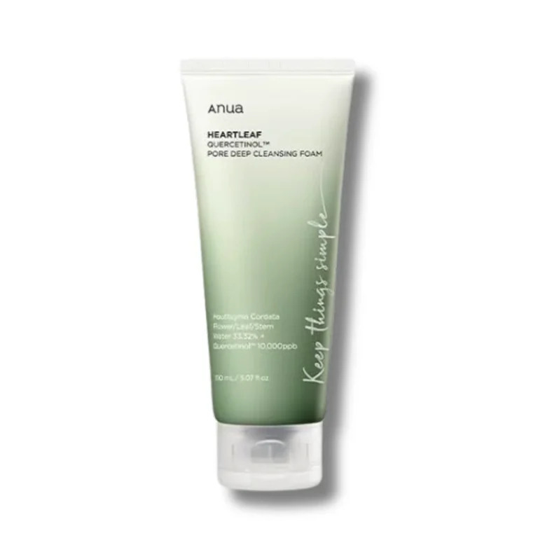ANUA - Heartleaf Quercetinol Pore Deep Cleansing Foam - mousse nettoyante<span class="format-sus"><b>Format :</b>150 ml</span>