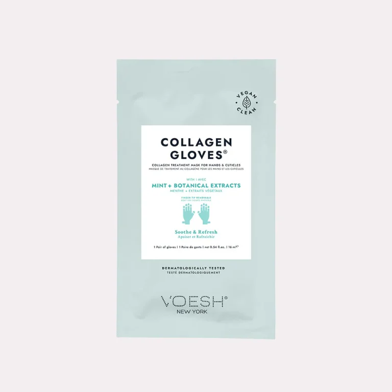 VOESH NEW YORK Collagen Gloves with Mint + Botanical Extracts 16 ml