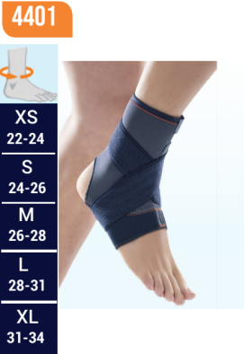 ORLIMAN CHEVILLERE LIGAMENTAIRE TAILLE L (28-31) REF 4401