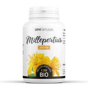 GPH MILLEPERTUIS 200 GELULES 250 MG<span class="format-sus"><b>Format :</b>200 gélules</span>
