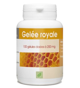 Gph Diffusion Gelée Royale – 100 Gélules 200 mg<span class="format-sus"><b>Format :</b>100 gélules</span>