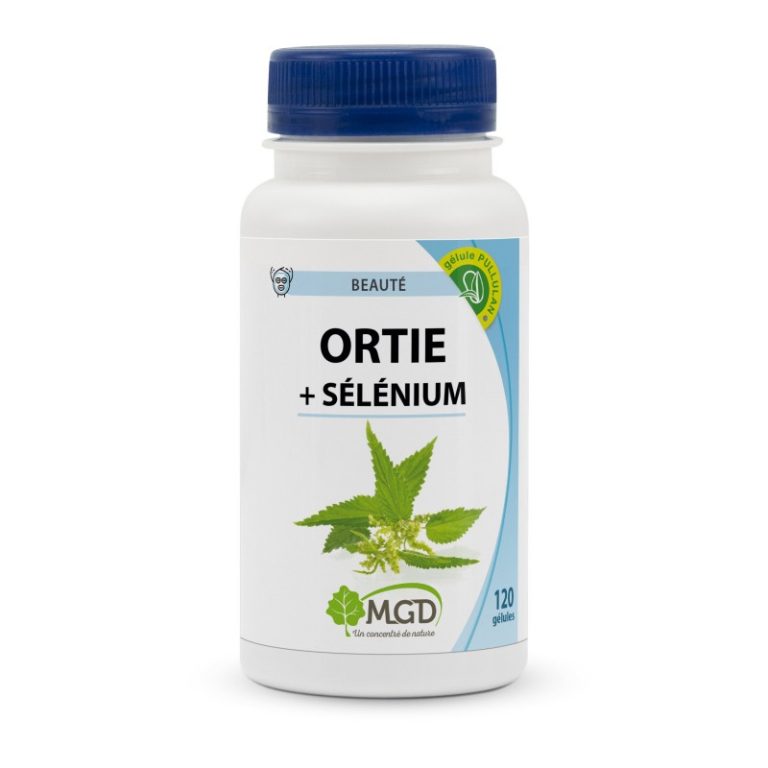 MGD Ortie Sélénium 120 Gélules<span class="format-sus"><b>Format :</b>120 gélules</span>