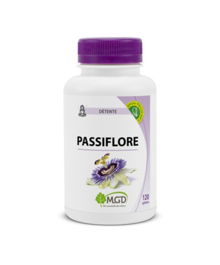 MGD Passiflore 120 Gélules<span class="format-sus"><b>Format :</b>120 gélules</span>