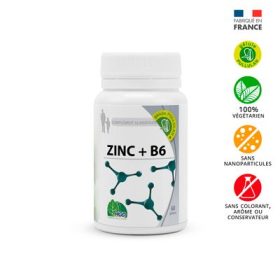 MGD Zinc B6 60 Gélules<span class="format-sus"><b>Format :</b>60 gélules</span>