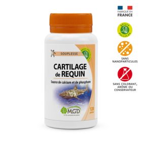 MGD Cartilage de Requin 120 Gélules<span class="format-sus"><b>Format :</b>120 gélules</span>