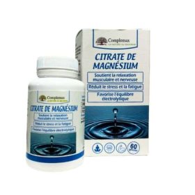 COMPLEMAX CITRATE DE MAGNESIUM 60 GELULES<span class="format-sus"><b>Format :</b>60 gélules</span>